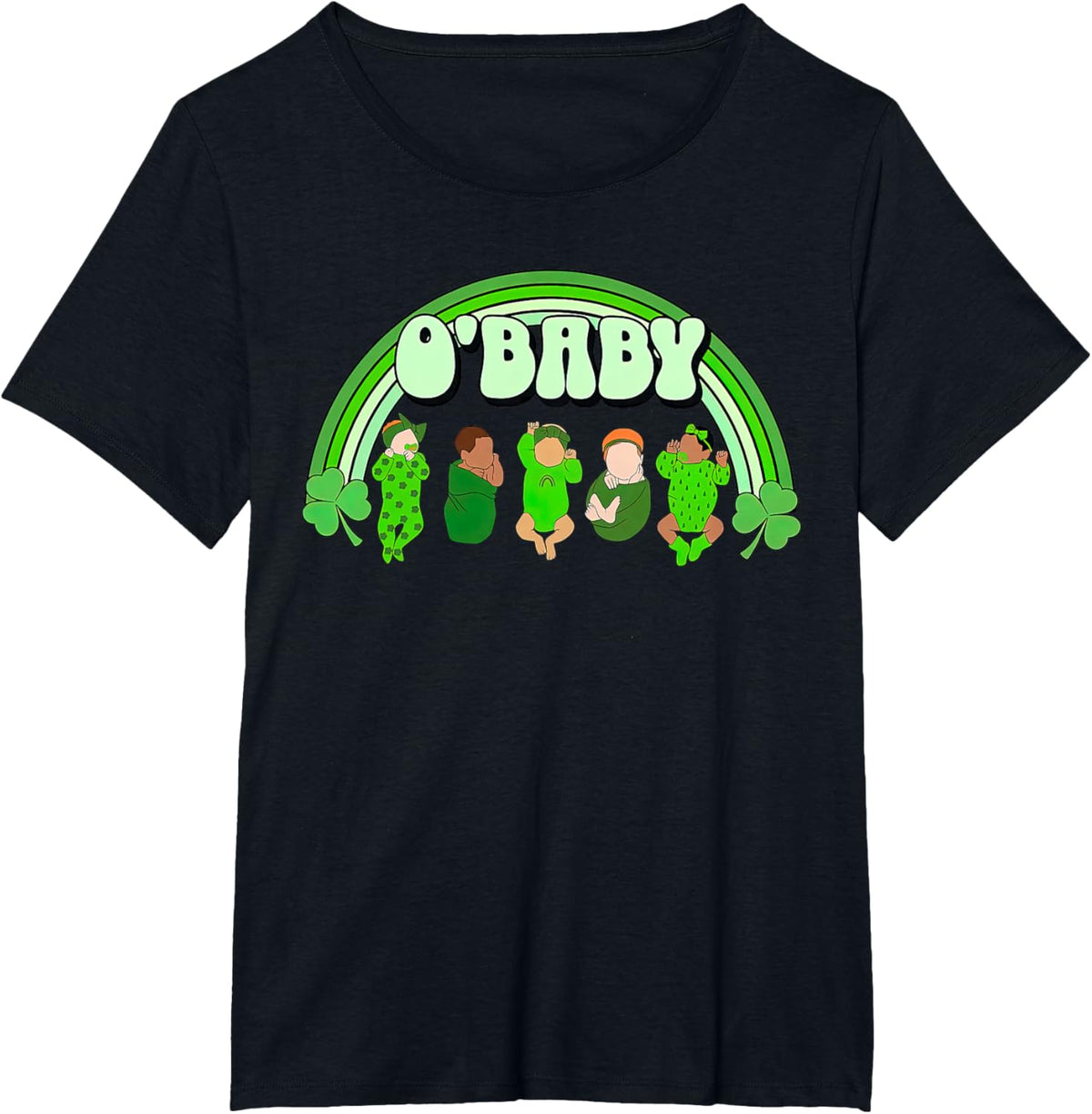 Rainbow Labor And Delivery Nurse Saint Patrick&#39;s Day NICU