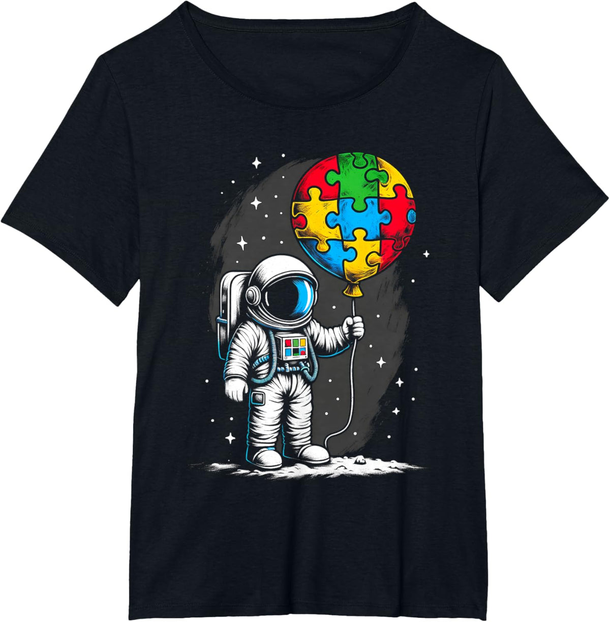 Astronaut Balloon Autism Awareness Space Autistic Kids Boys