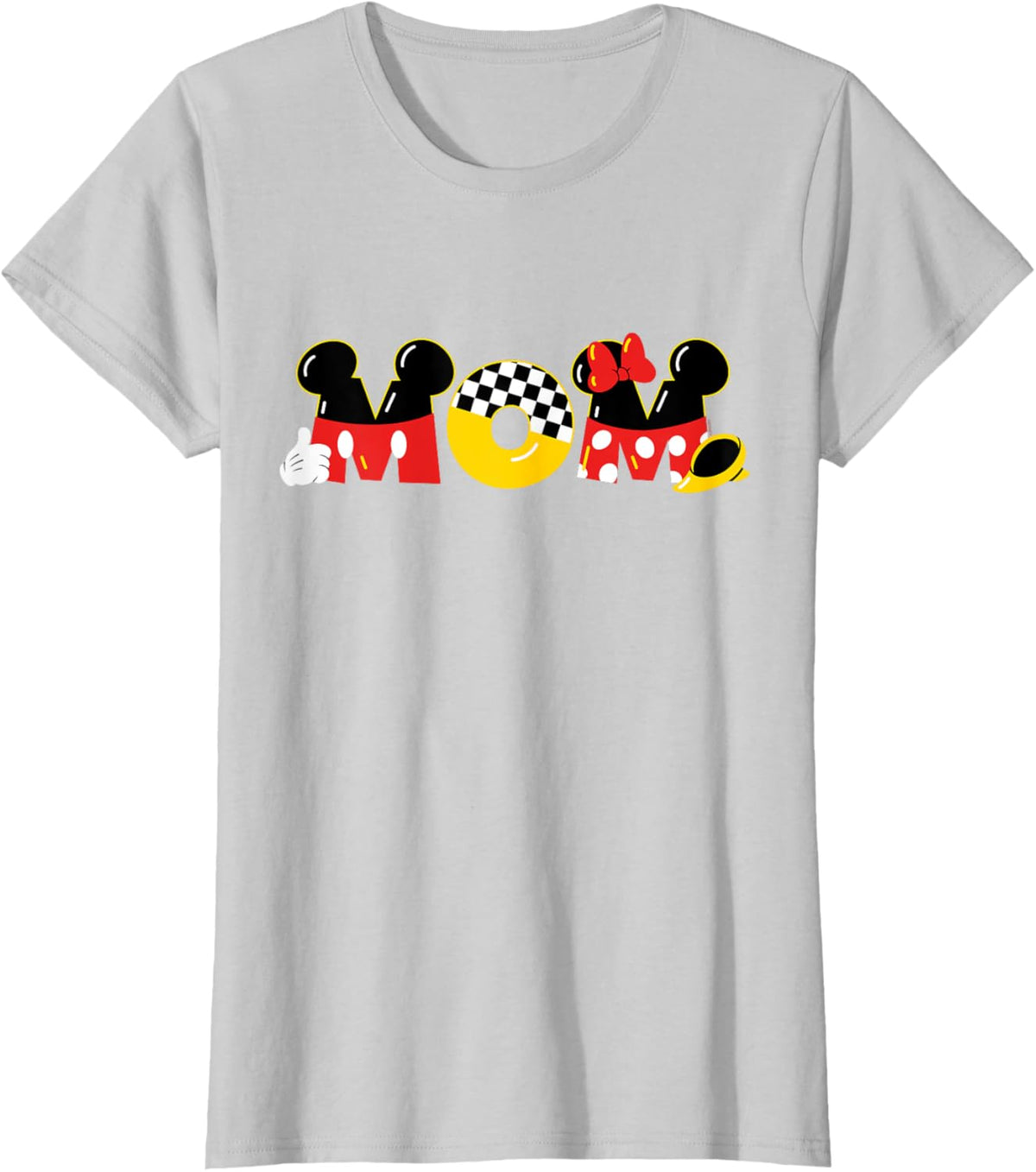 Disney Mickey Mouse &amp; Minnie Mouse Mom Mother\u2019s Day Birthday Mother Shirt