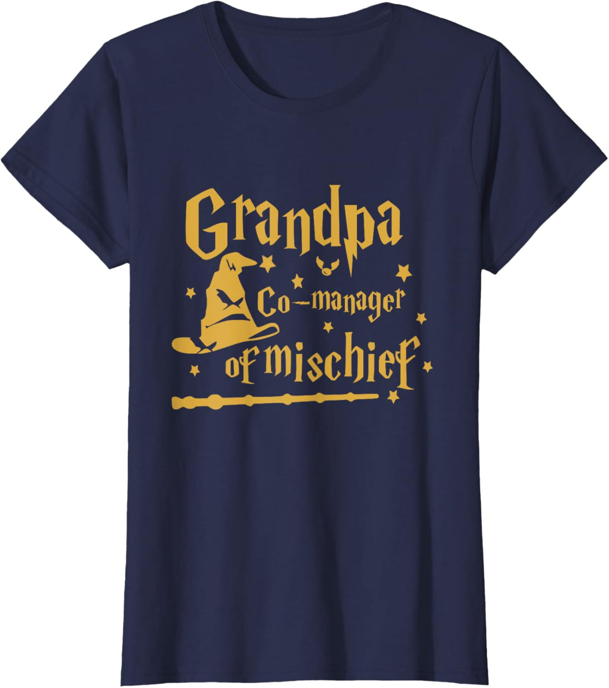 Funny Men Magical Grandpa Manager of Mischief Father&#39;s Day