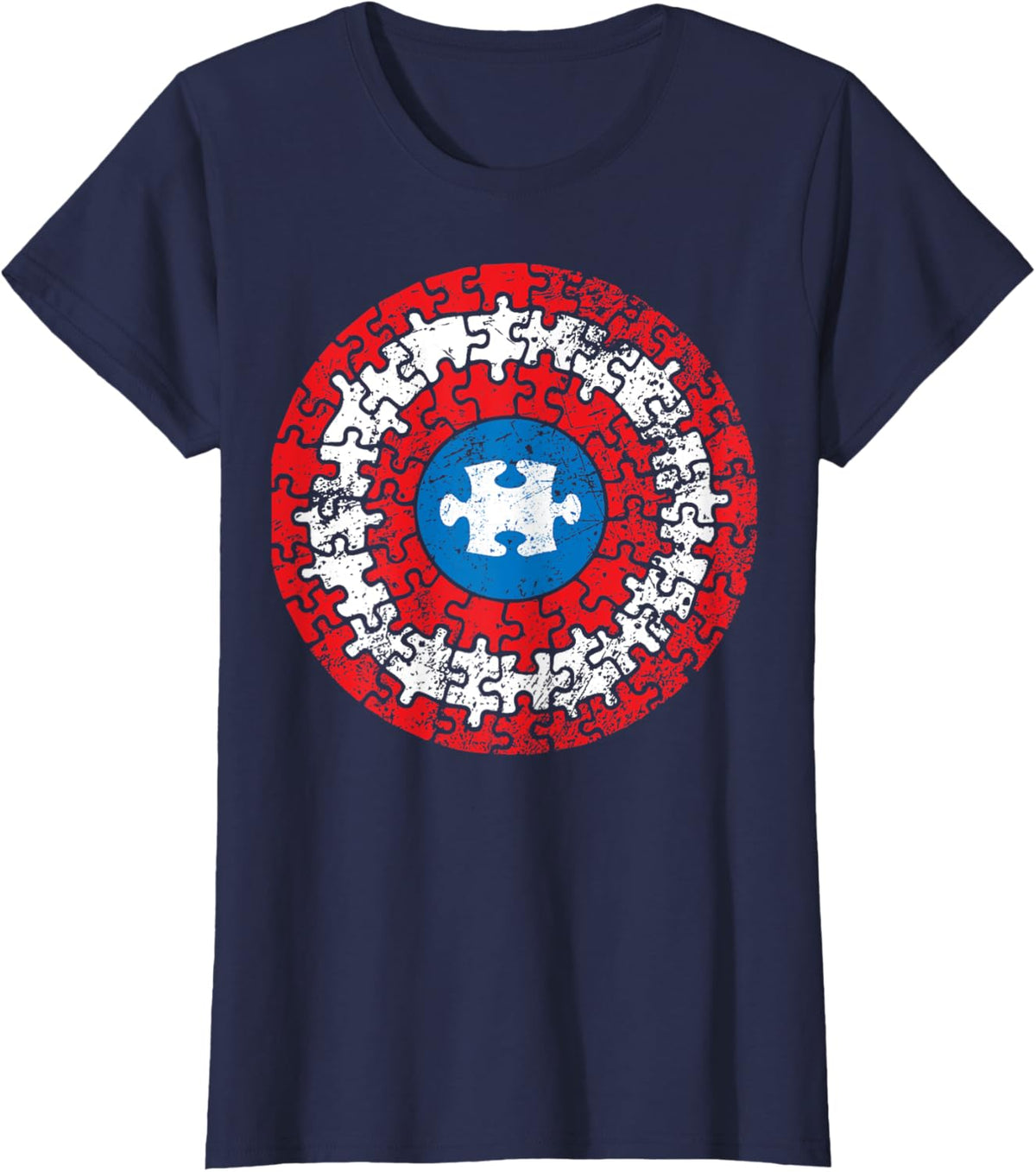 Autism Awareness Captain Shirt Support Autistic Superkid