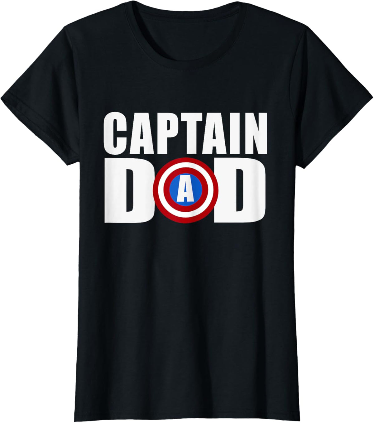 Funny Super Captain Dad Superhero Fathers Day
