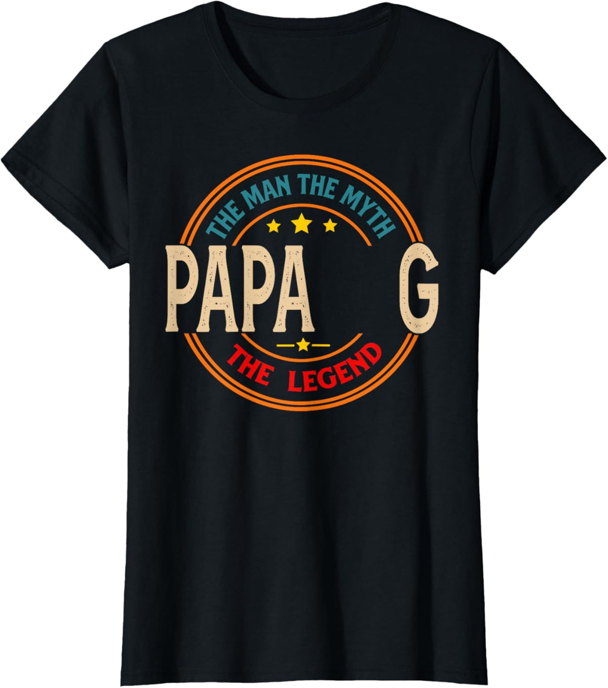 PAPA G The Legend The Man, Funny PAPA G Fathers Day