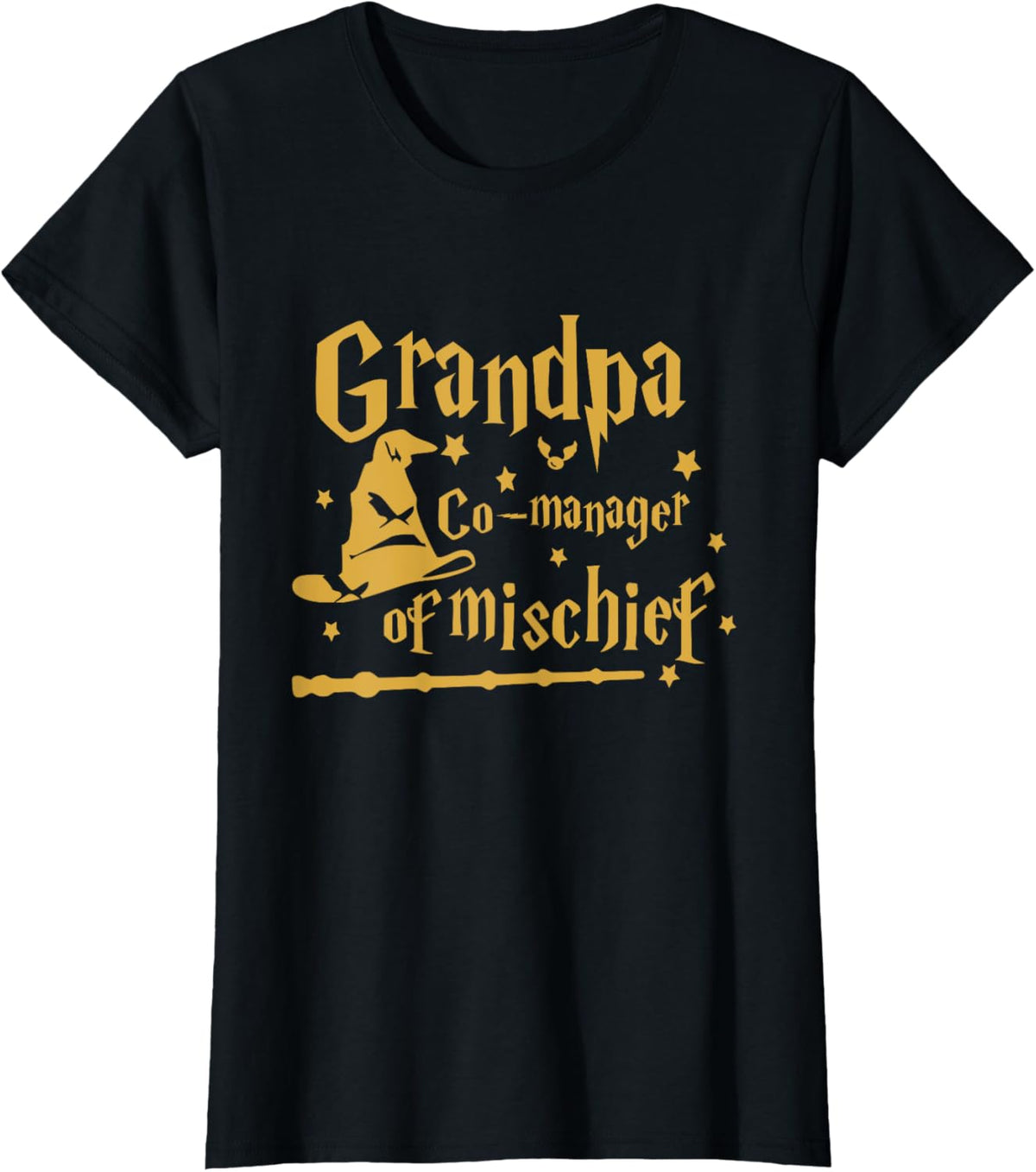 Funny Men Magical Grandpa Manager of Mischief Father&#39;s Day