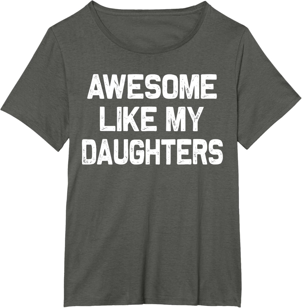 Awesome Like My Daughters Shirt Funny Fathers Day Gift Dad