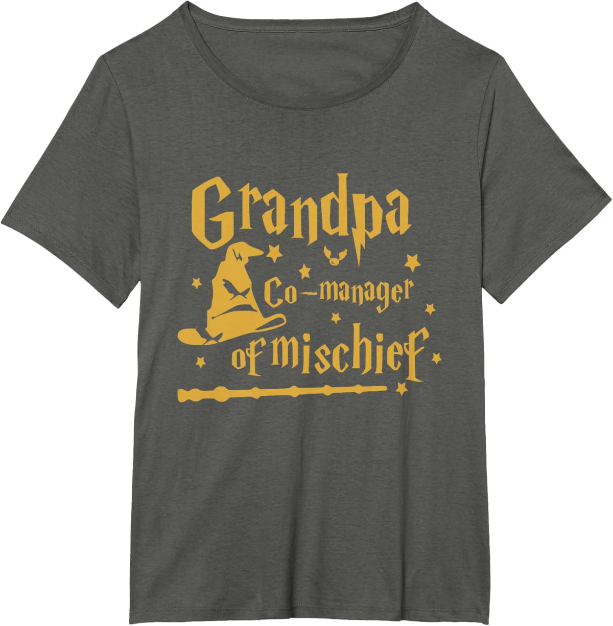 Funny Men Magical Grandpa Manager of Mischief Father&#39;s Day