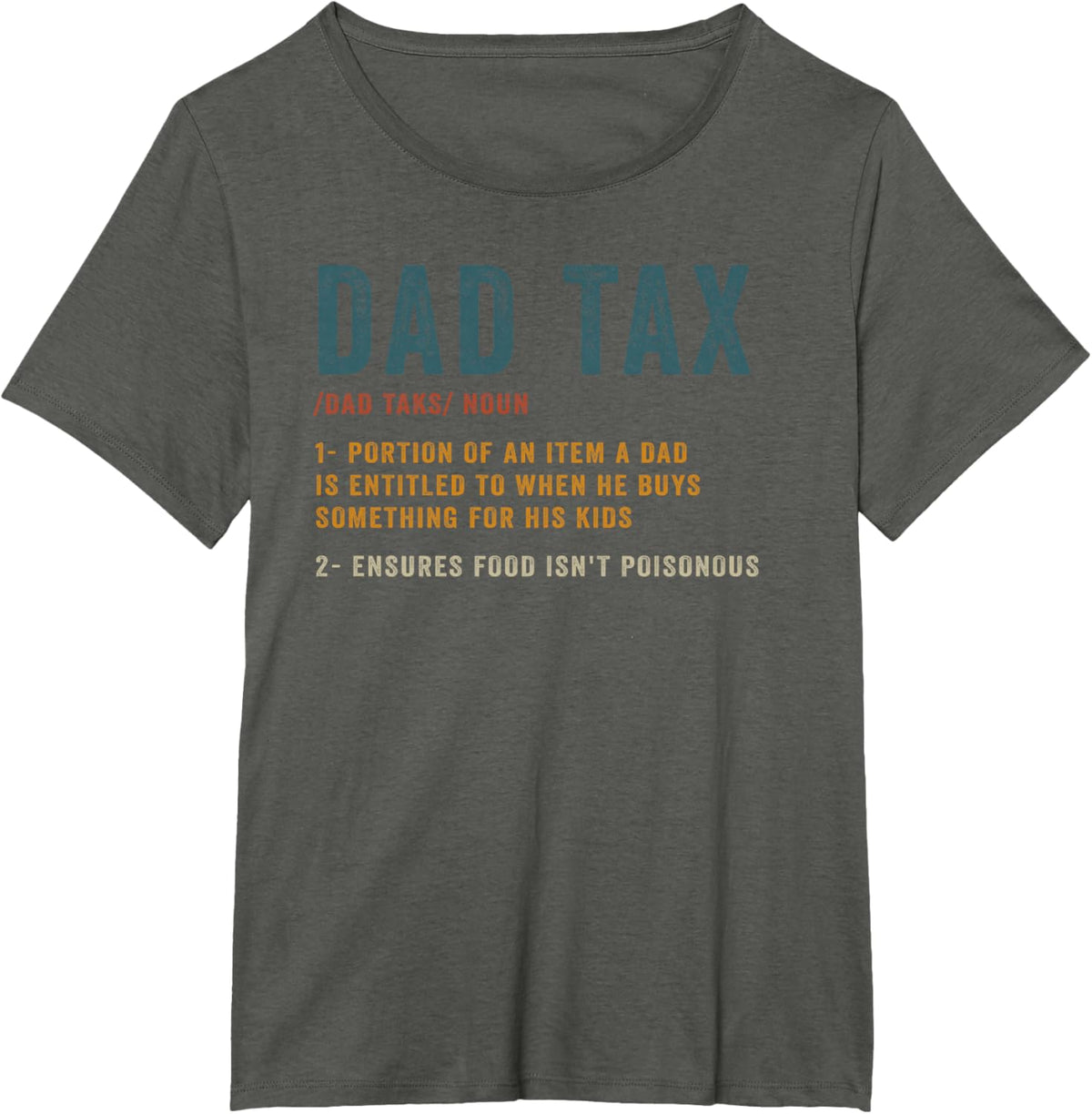 Vintage Dad Tax Definition Men Funny Father&#39;s Day
