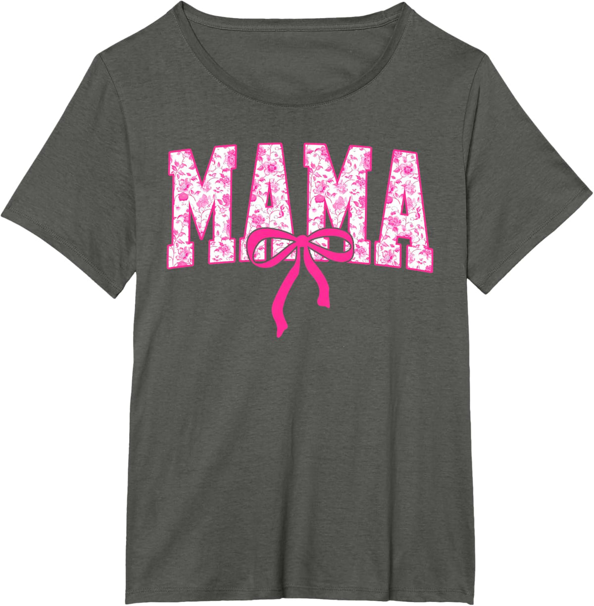 Coquette Pink Chinoiserie Mama Floral Bow Mom Mothers Day