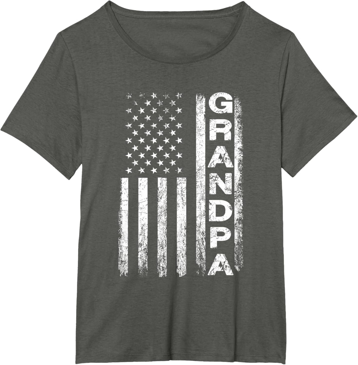 Grandpa Vintage American Flag Father&#39;s Day 4th of July Papa