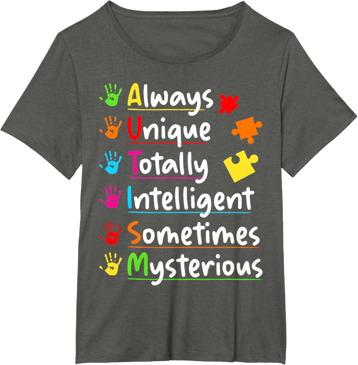 Always Unique Autism Awareness Totally Intelligent Kids