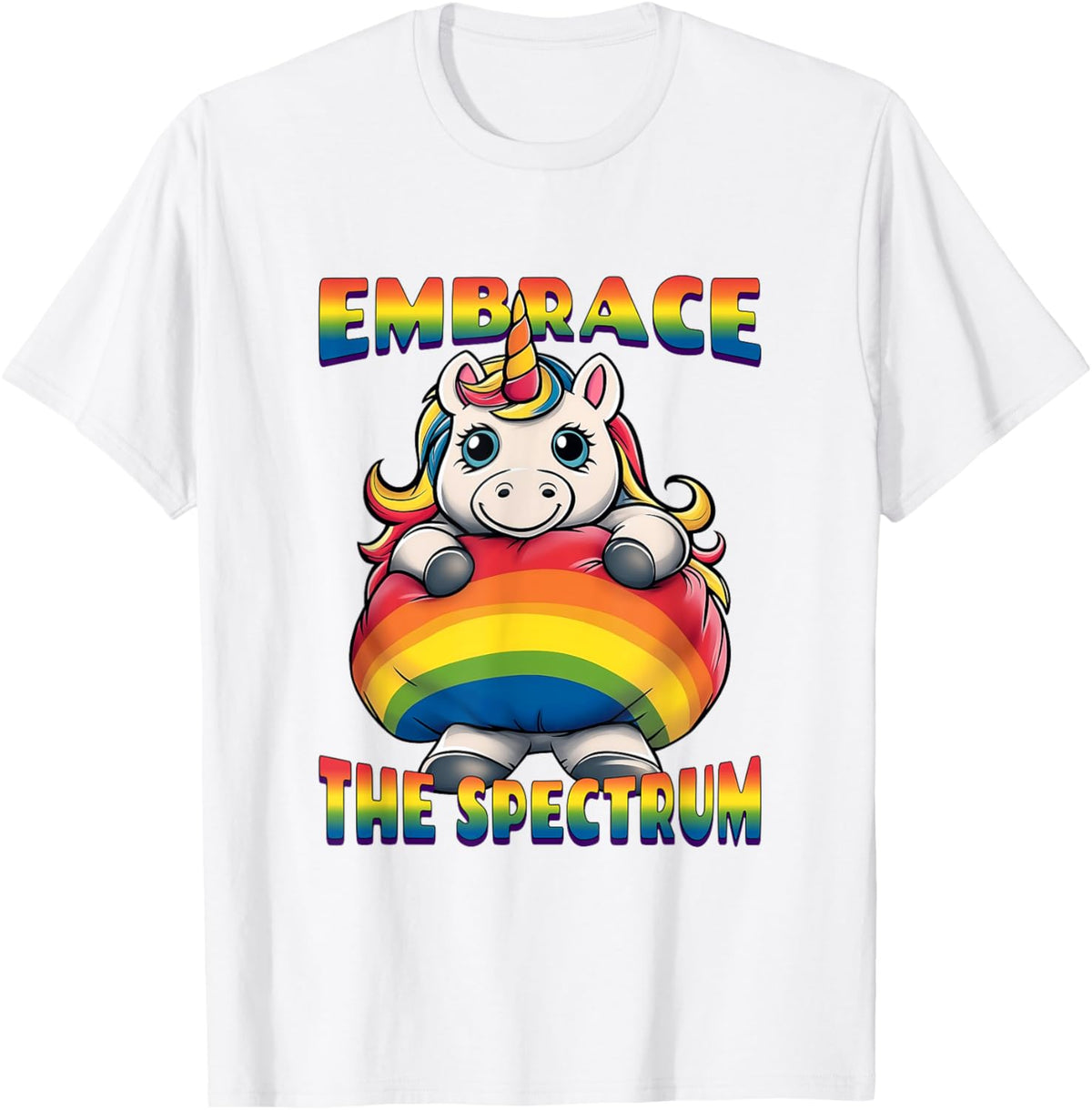 Embrace the Spectrum: Autism Awareness Unicorn