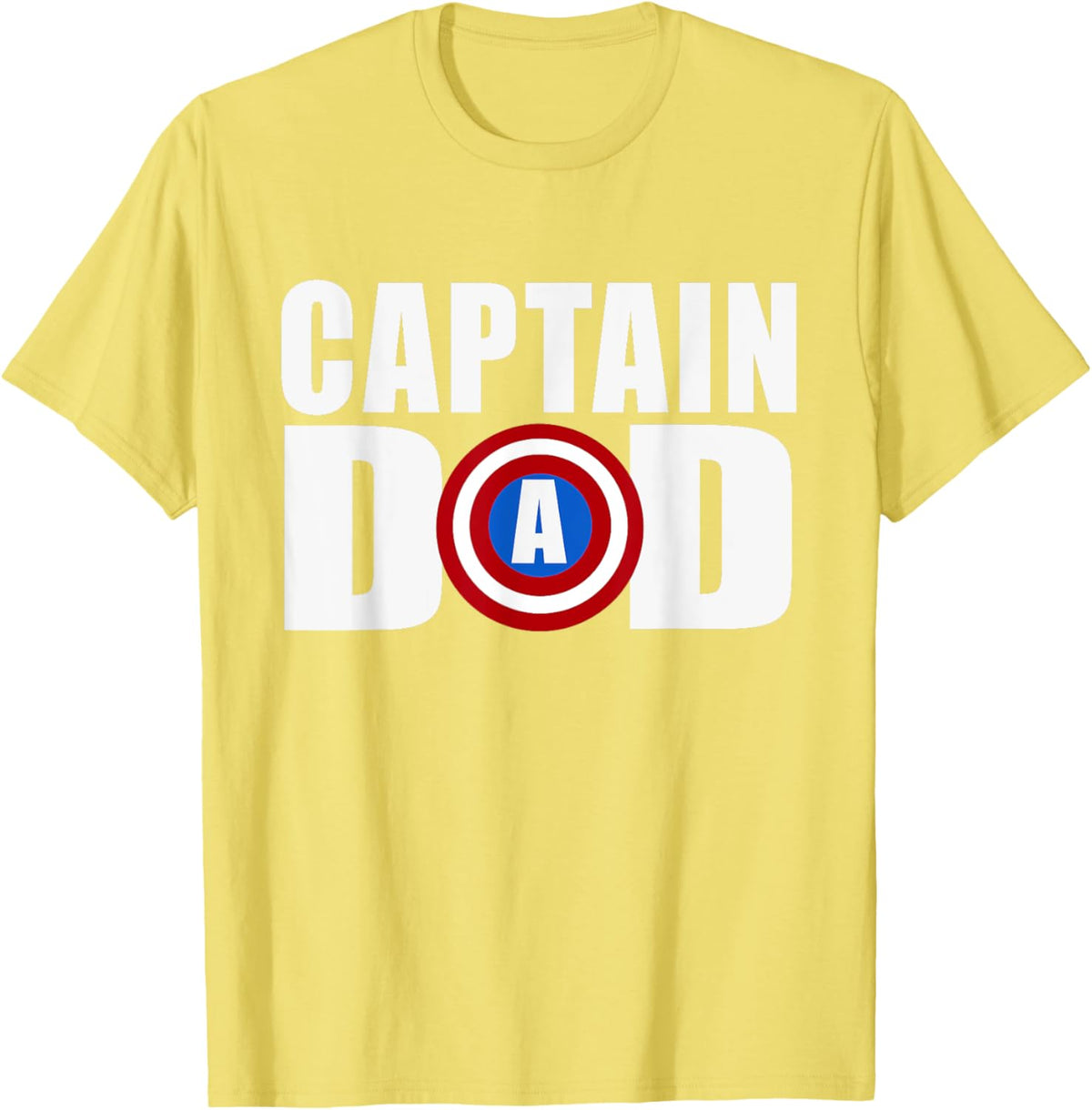 Funny Super Captain Dad Superhero Fathers Day