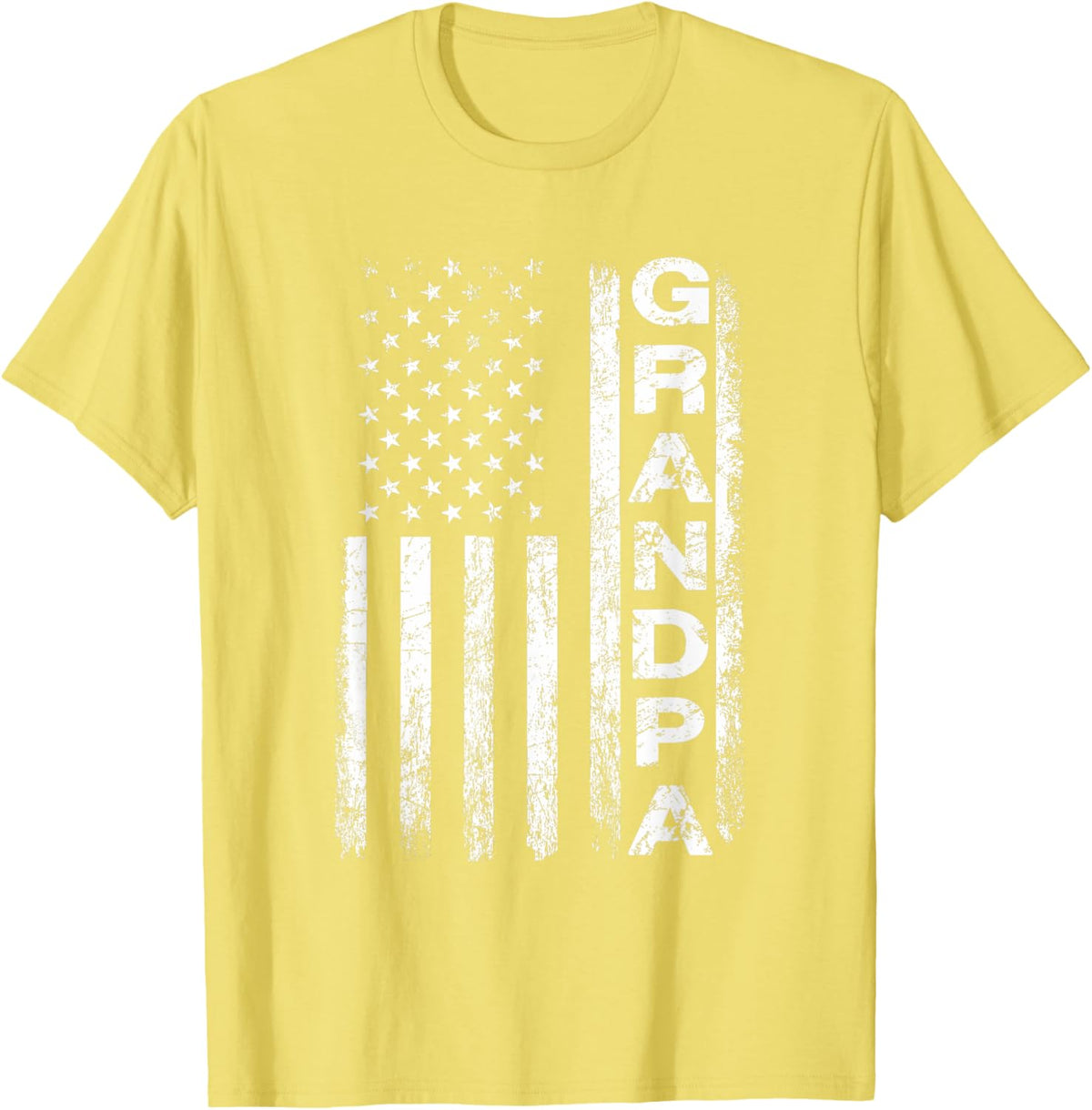 Grandpa Vintage American Flag Father&#39;s Day 4th of July Papa