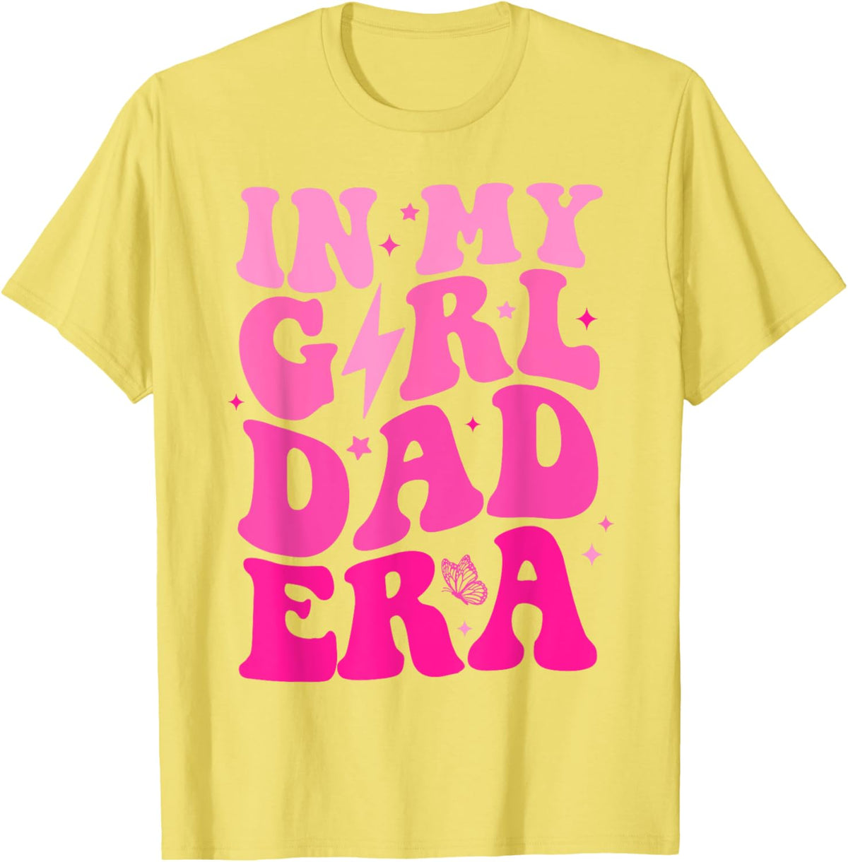 In My Dad Era Girl Groovy Retro Papa Fathers Day
