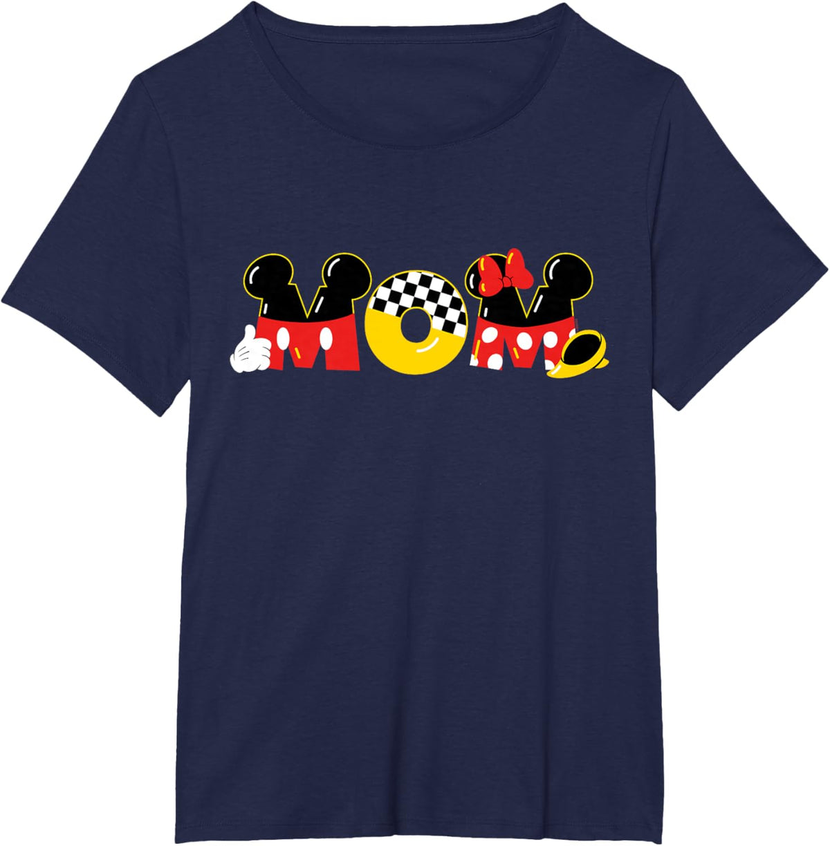 Disney Mickey Mouse &amp; Minnie Mouse Mom Mother\u2019s Day Birthday Mother Shirt