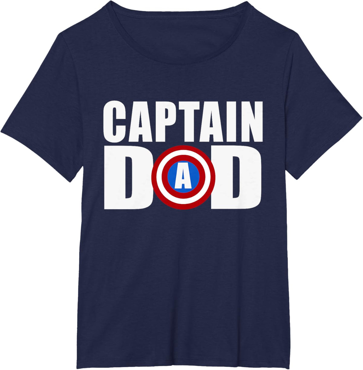 Funny Super Captain Dad Superhero Fathers Day