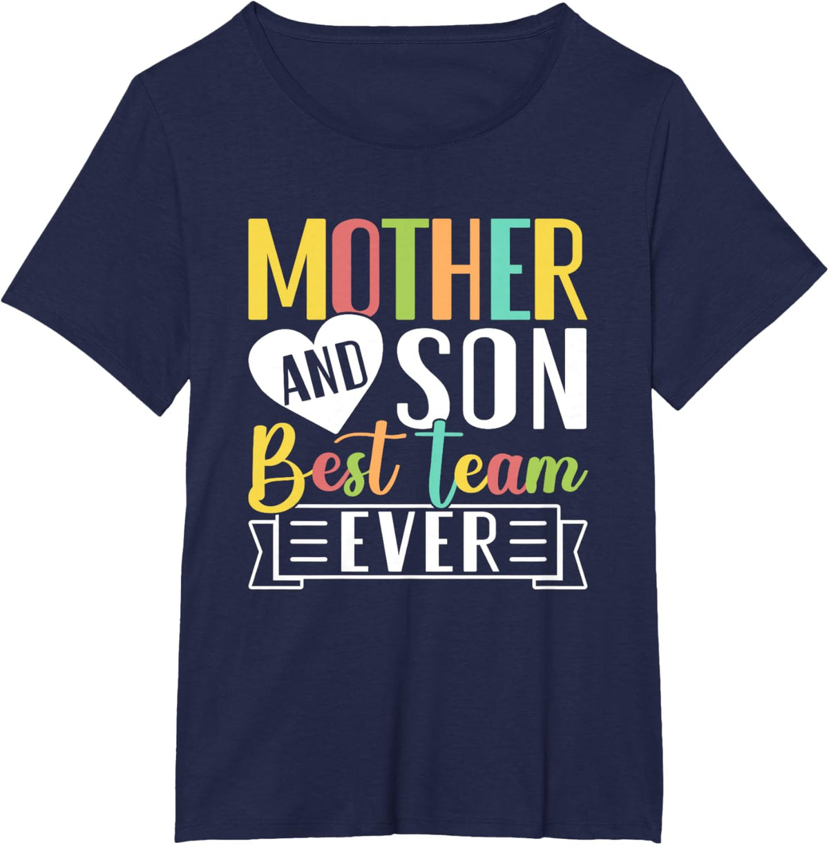 Mothers Day Mama Mom Son Love Mommy Mama Mother&#39;s Black Unisex Classic Fit Crew Neck Short Sleeve Mother Shirt