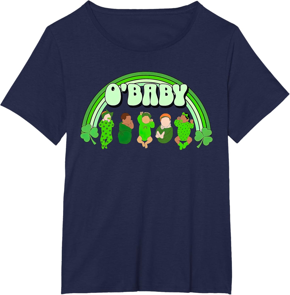 Rainbow Labor And Delivery Nurse Saint Patrick&#39;s Day NICU