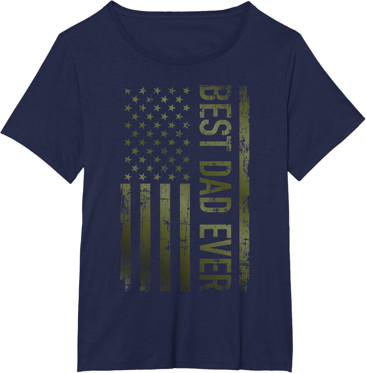 Best dad ever american military camouflage flag gift father