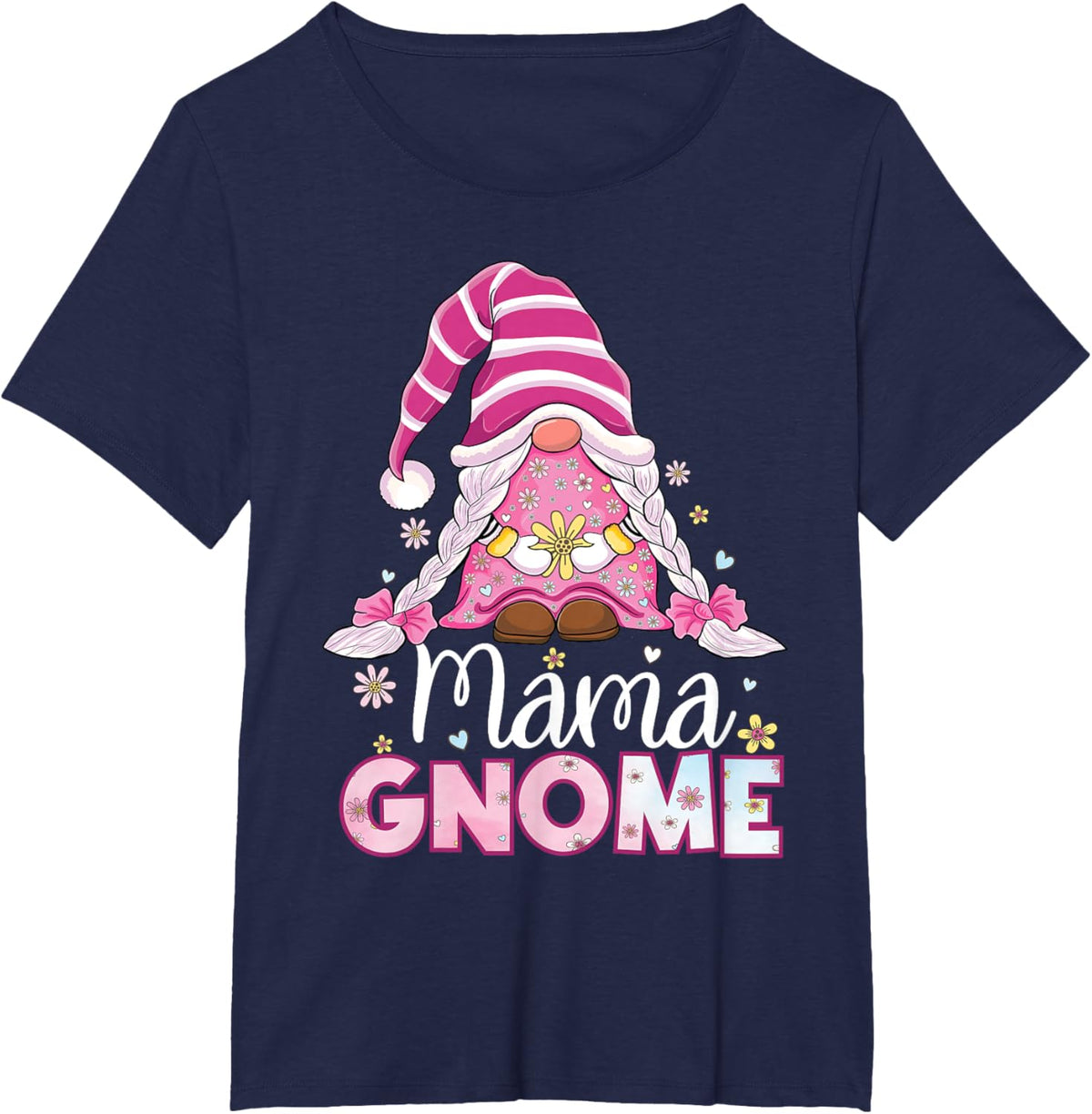 Flower For Mom Gnomies Cute Gnome Mom Happy Mother&#39;s Day