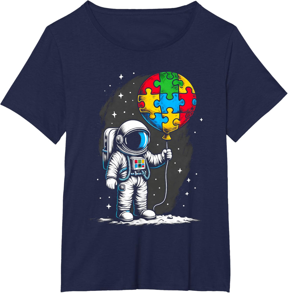 Astronaut Balloon Autism Awareness Space Autistic Kids Boys
