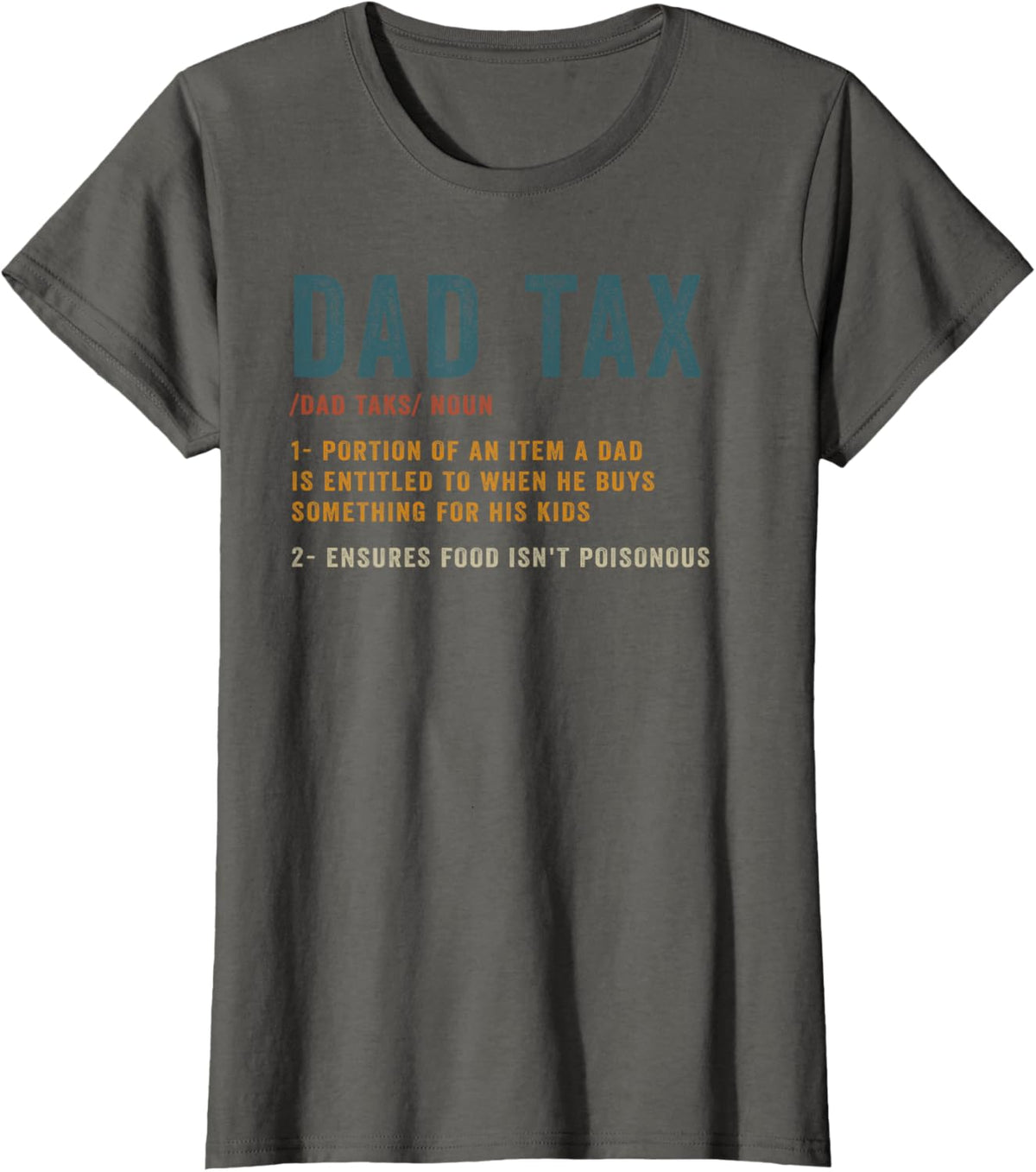 Vintage Dad Tax Definition Men Funny Father&#39;s Day