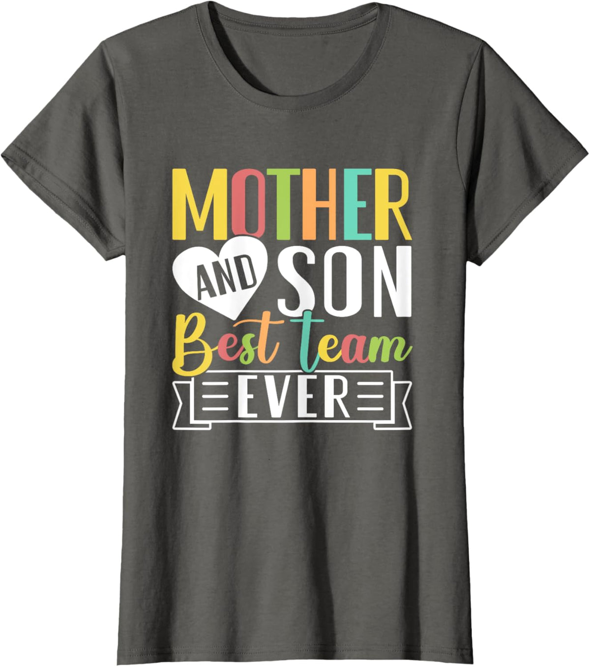 Mothers Day Mama Mom Son Love Mommy Mama Mother&#39;s Black Unisex Classic Fit Crew Neck Short Sleeve Mother Shirt