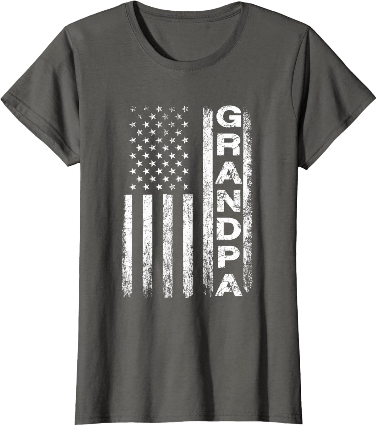 Grandpa Vintage American Flag Father&#39;s Day 4th of July Papa