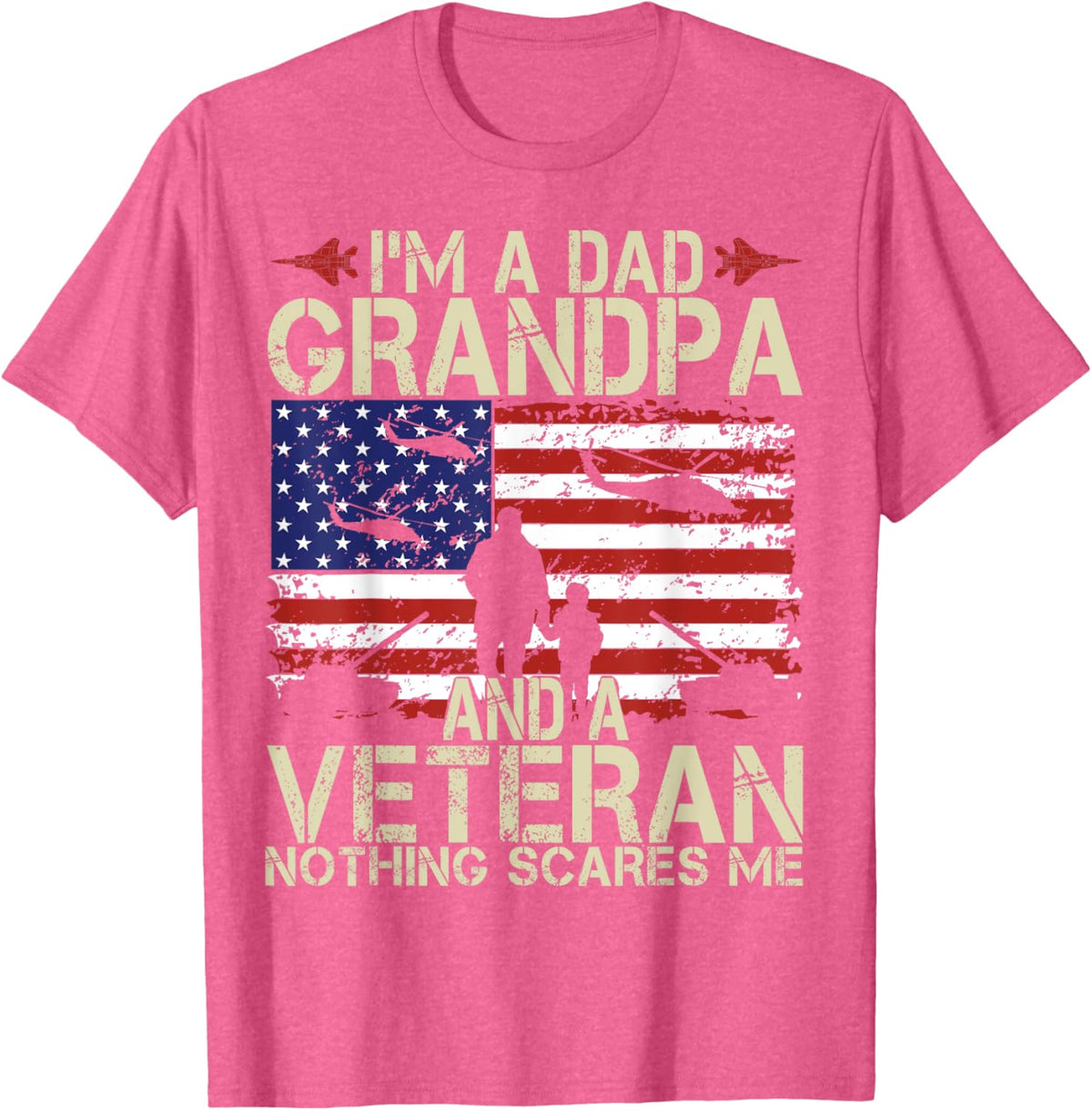 I&#39;m A Dad Grandpa And Veteran Fathers Day Papa Grandpa Gifts
