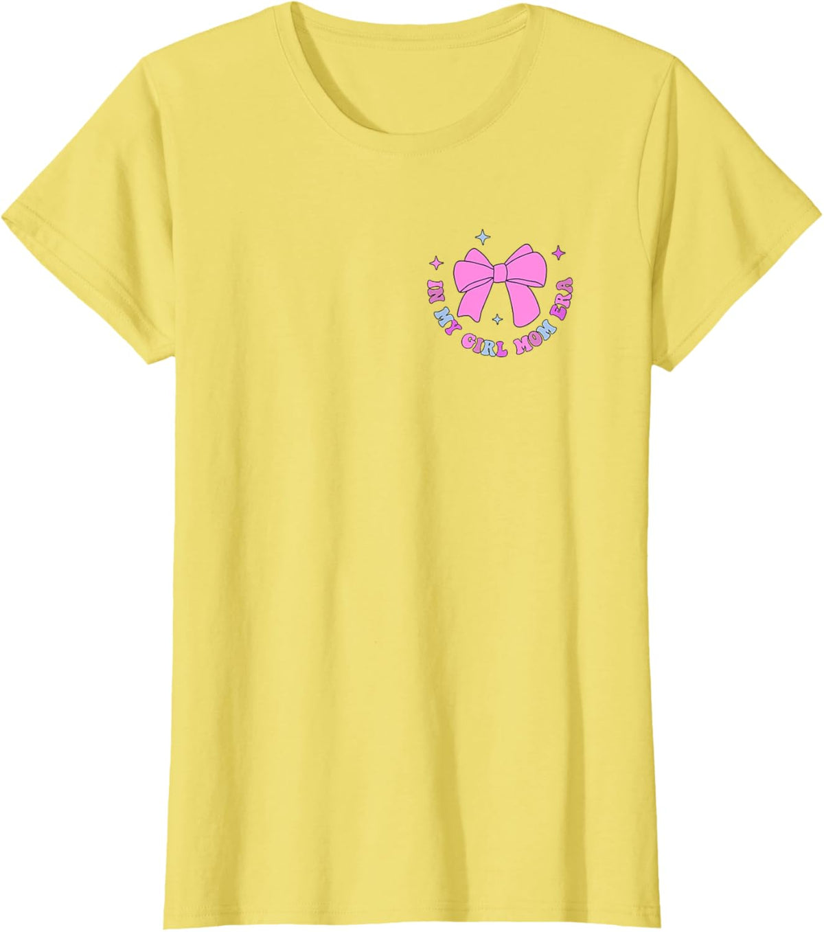 In My Era Mom Groovy Ribbon Girls Mother&#39;s Day