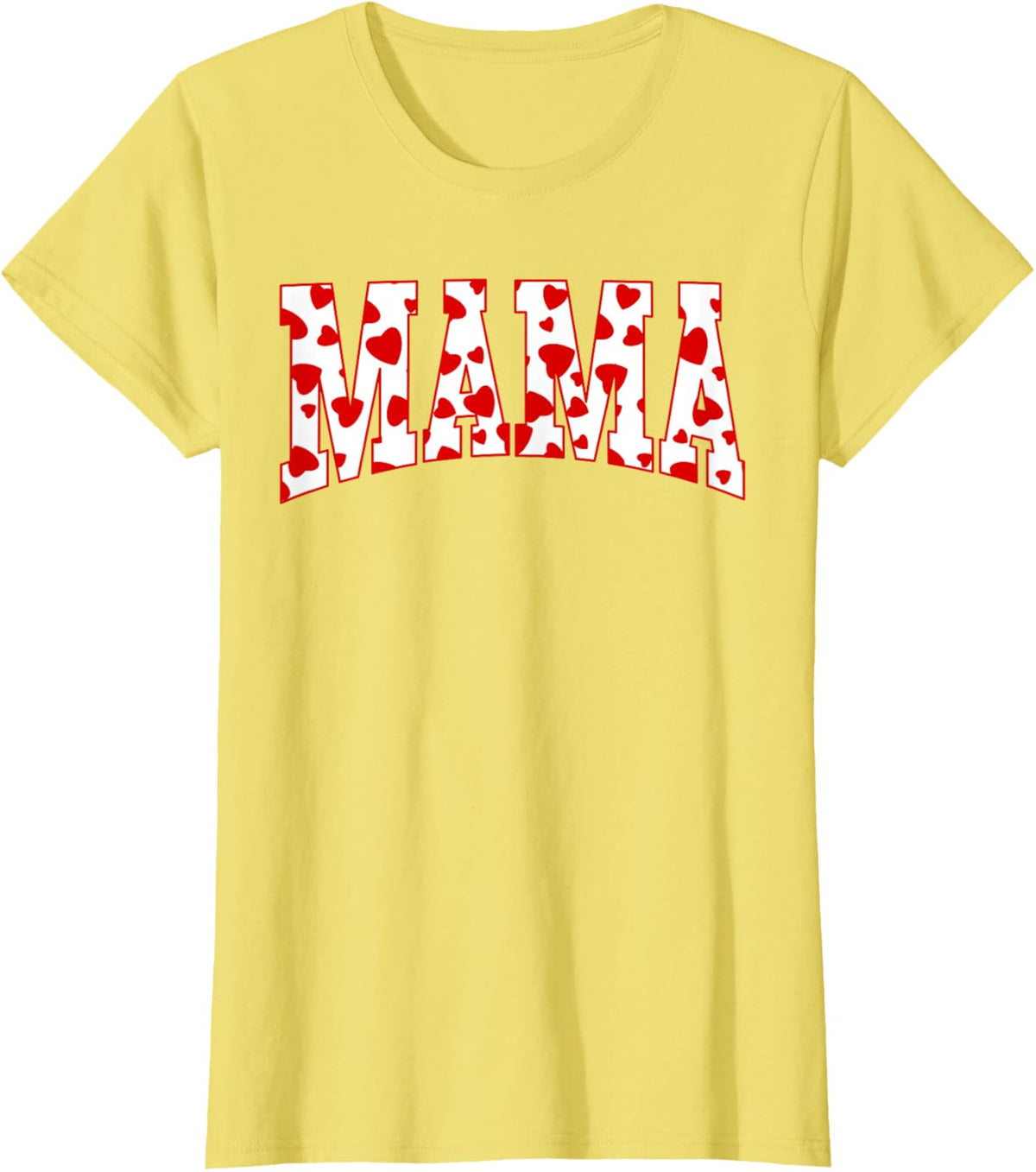 Mama Valentine Heart Valentines Day Family Matching Funny Mother Shirt