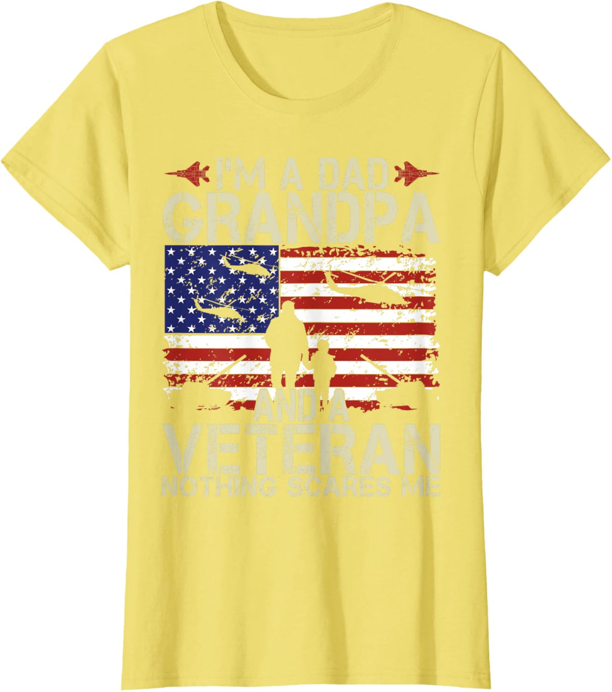 I&#39;m A Dad Grandpa And Veteran Fathers Day Papa Grandpa Gifts