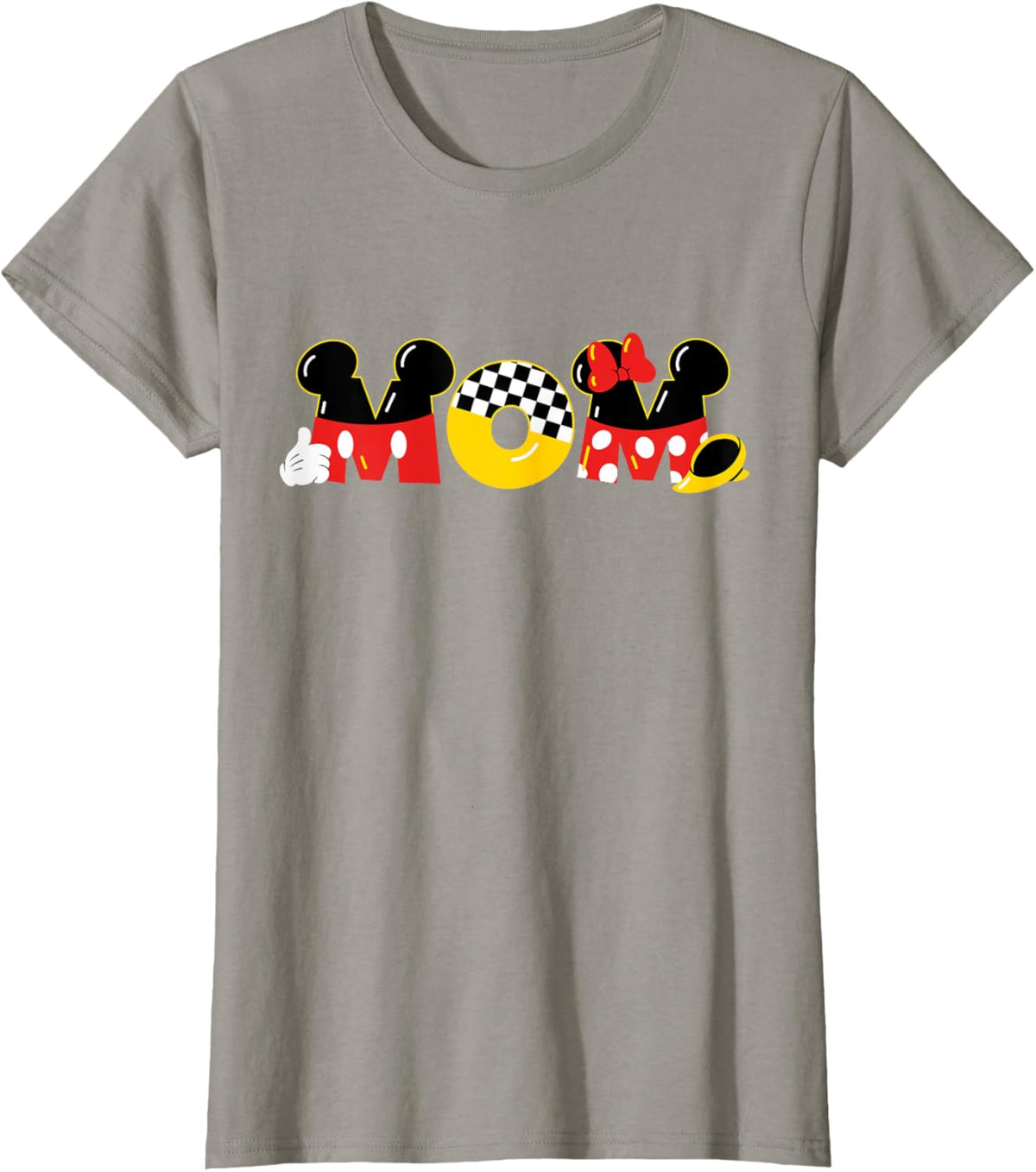 Disney Mickey Mouse &amp; Minnie Mouse Mom Mother\u2019s Day Birthday Mother Shirt