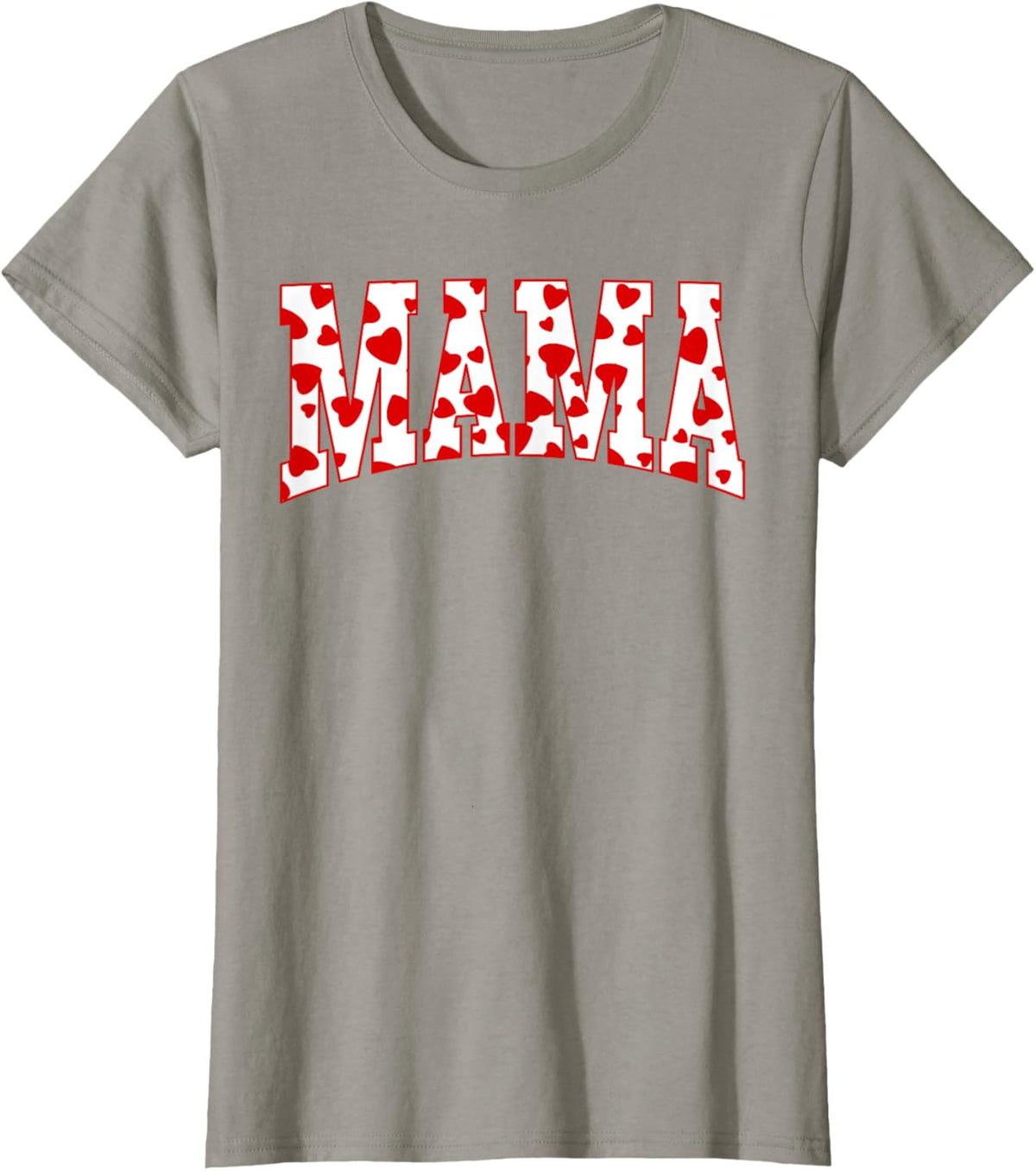 Mama Valentine Heart Valentines Day Family Matching Funny Mother Shirt