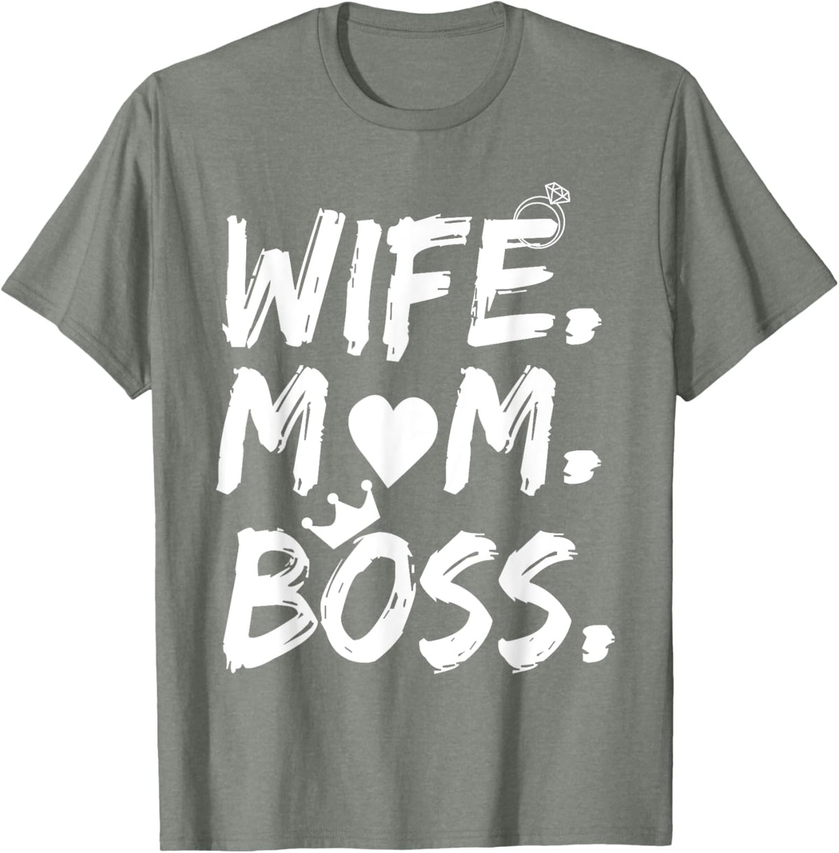 T-shirt for Wife Mom Boss Funny Mother&#39;s Day Mother Shirt