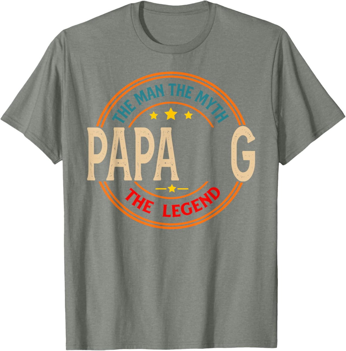 PAPA G The Legend The Man, Funny PAPA G Fathers Day