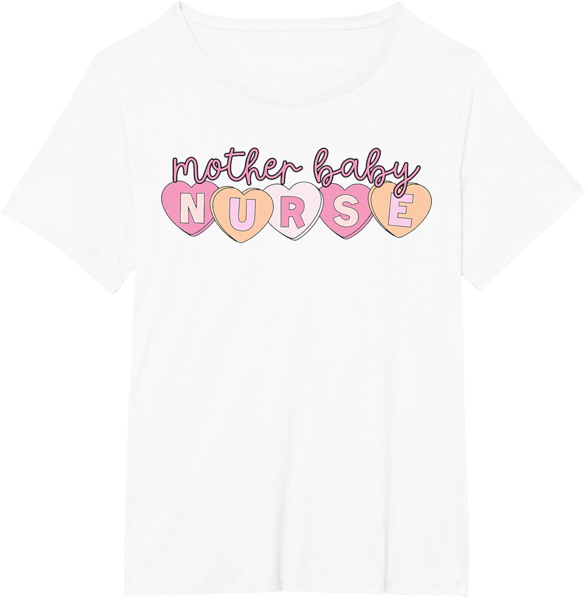 Mother Baby Nurse Hearts Valentine OBGYN Postpartum Nursing