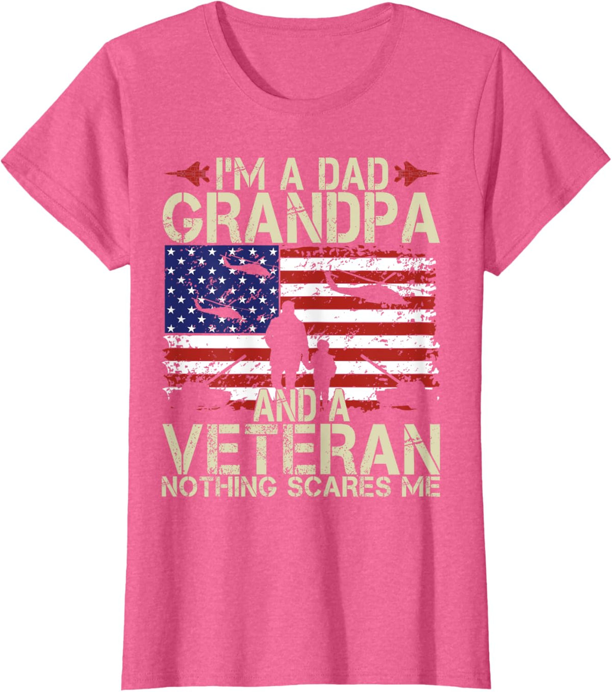 I&#39;m A Dad Grandpa And Veteran Fathers Day Papa Grandpa Gifts