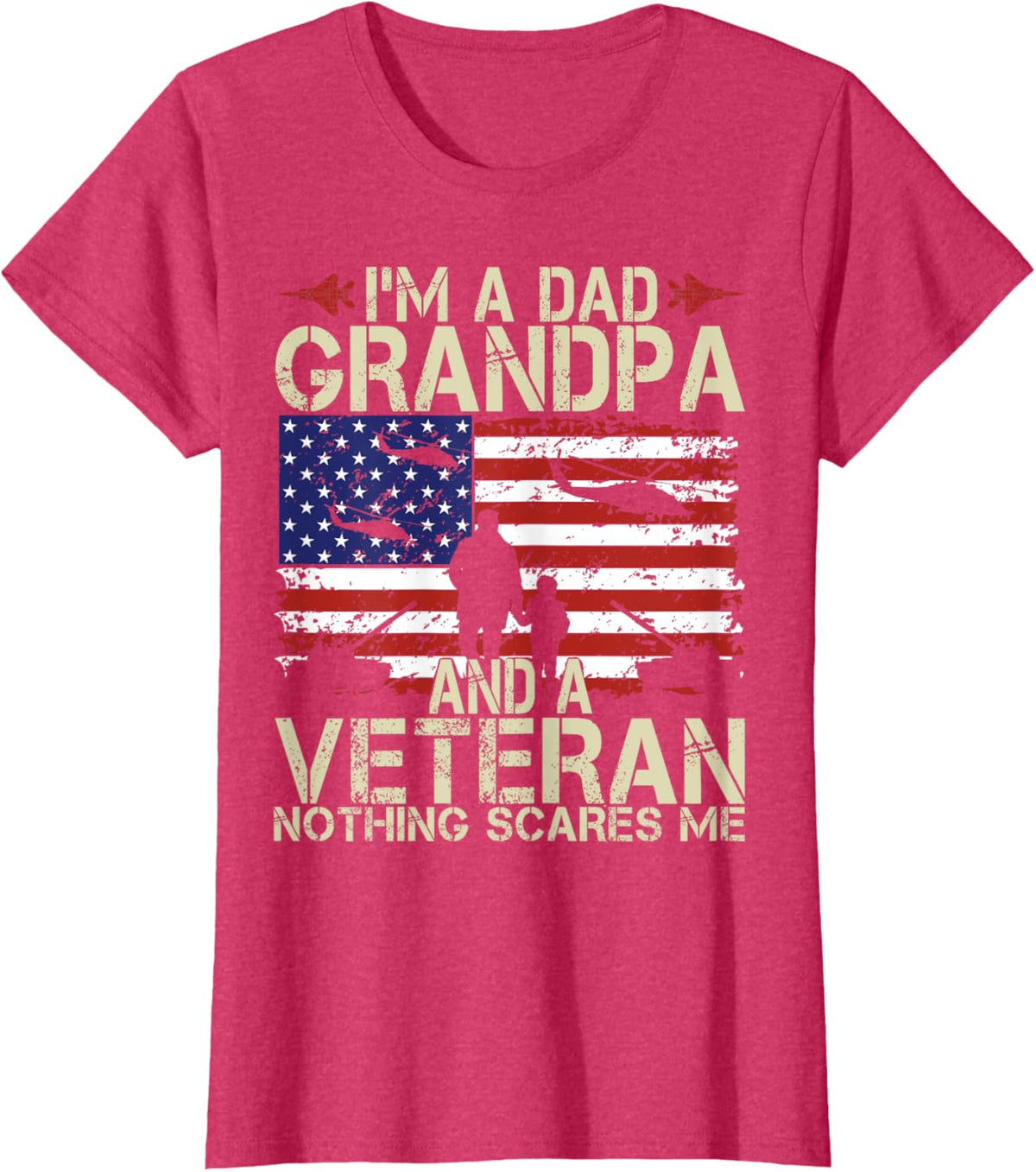 I&#39;m A Dad Grandpa And Veteran Fathers Day Papa Grandpa Gifts