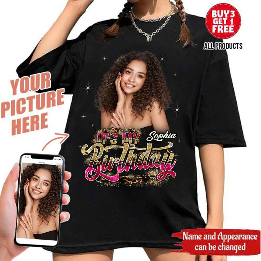 Birthday Shirts, Custom Birthday Shirts, Birthday Shirts For Black Women, Its My Birthday Shirt, Birthday Queen Shirt-YPT-HCT