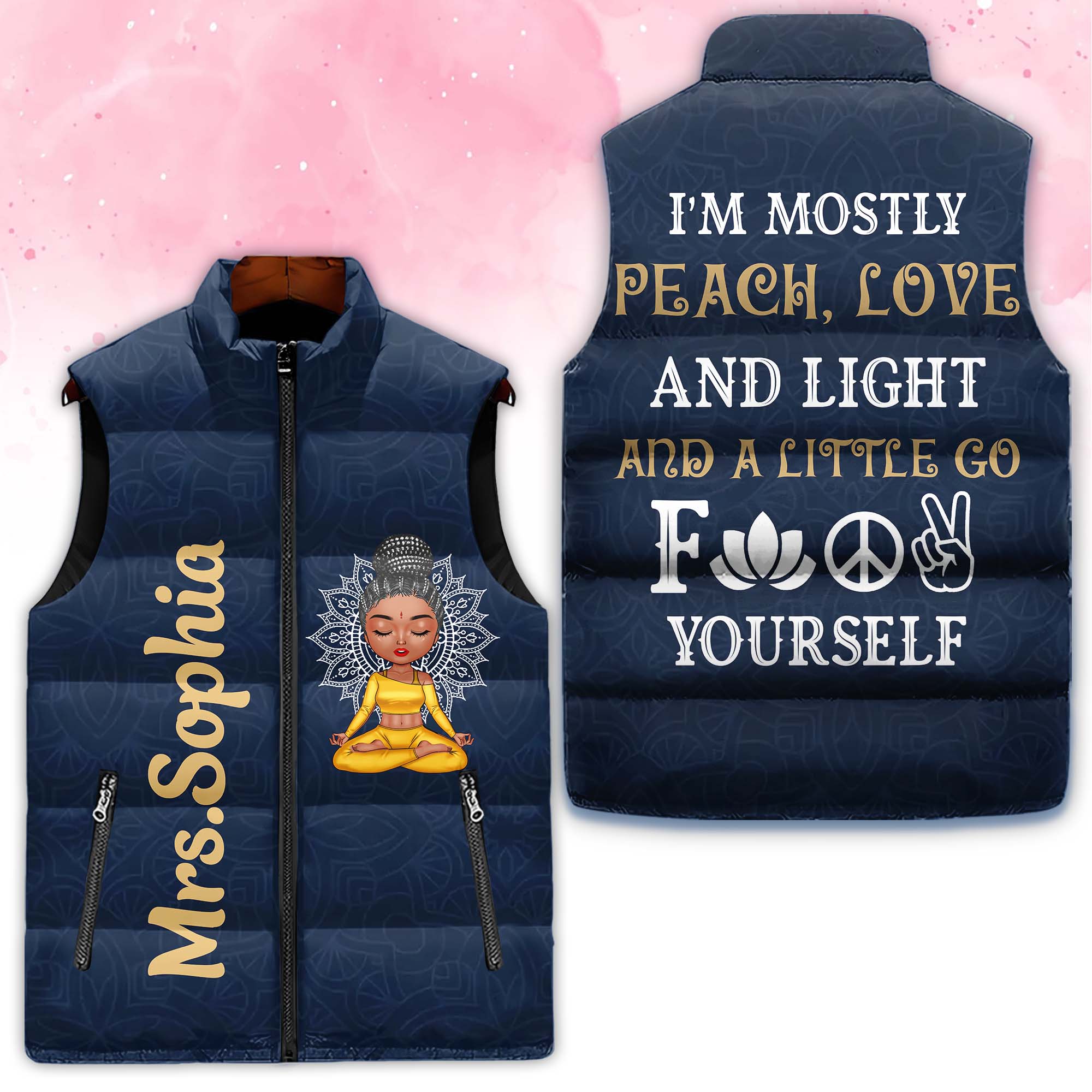 Puffer Vest - Personalized Gift Ideas For Yoga Lovers