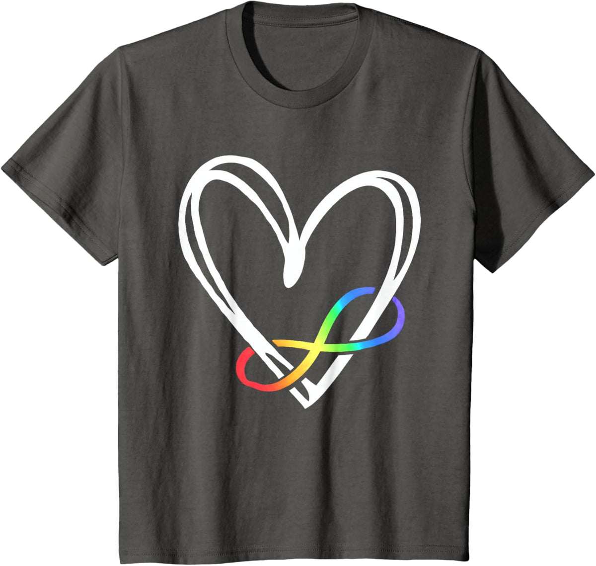 Infinity Heart Autism Awareness Love Needs No Words Tie Dye
