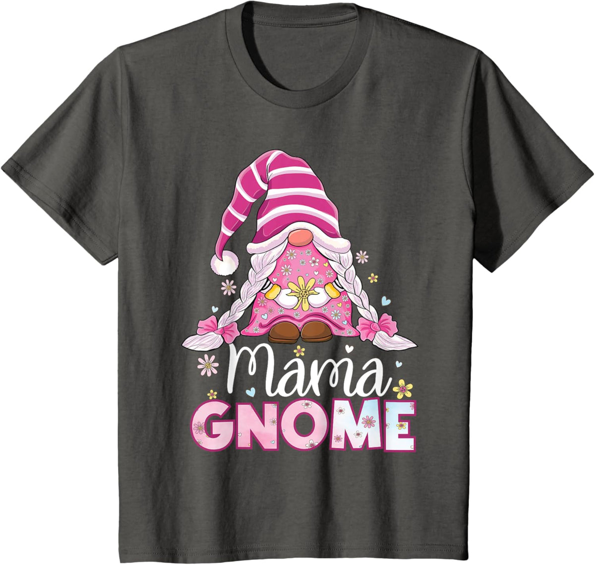 Flower For Mom Gnomies Cute Gnome Mom Happy Mother&#39;s Day