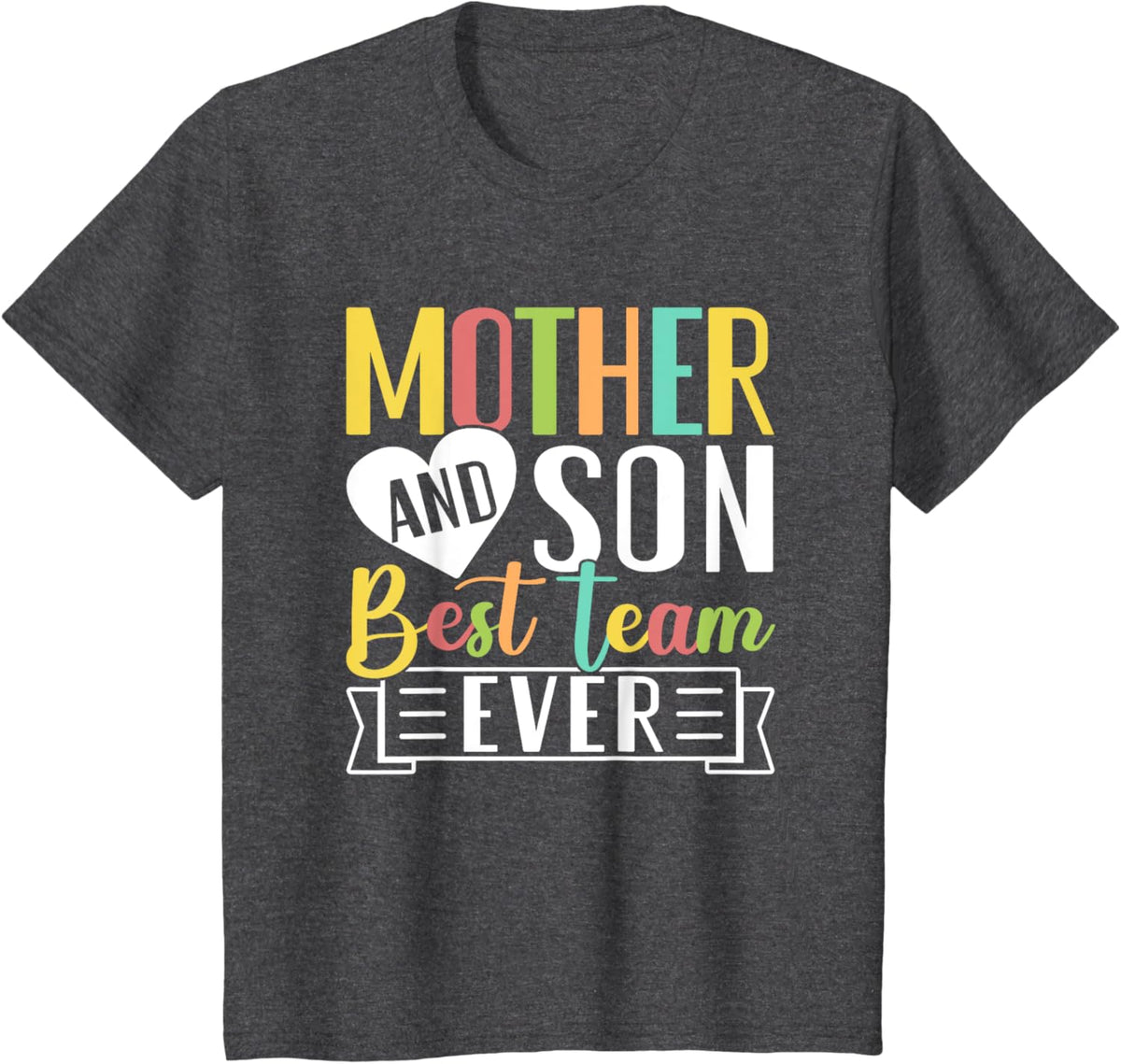 Mothers Day Mama Mom Son Love Mommy Mama Mother&#39;s Black Unisex Classic Fit Crew Neck Short Sleeve Mother Shirt