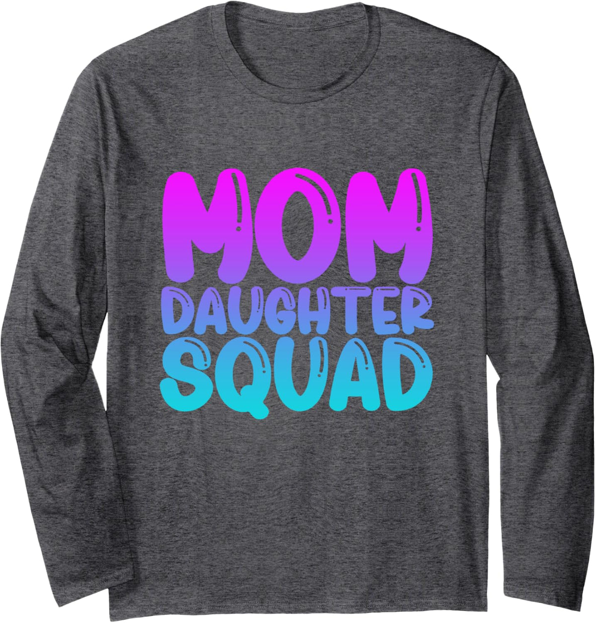 Mom Daughter Squad Shirts Mom and Daughter Mother day Long Sleeve