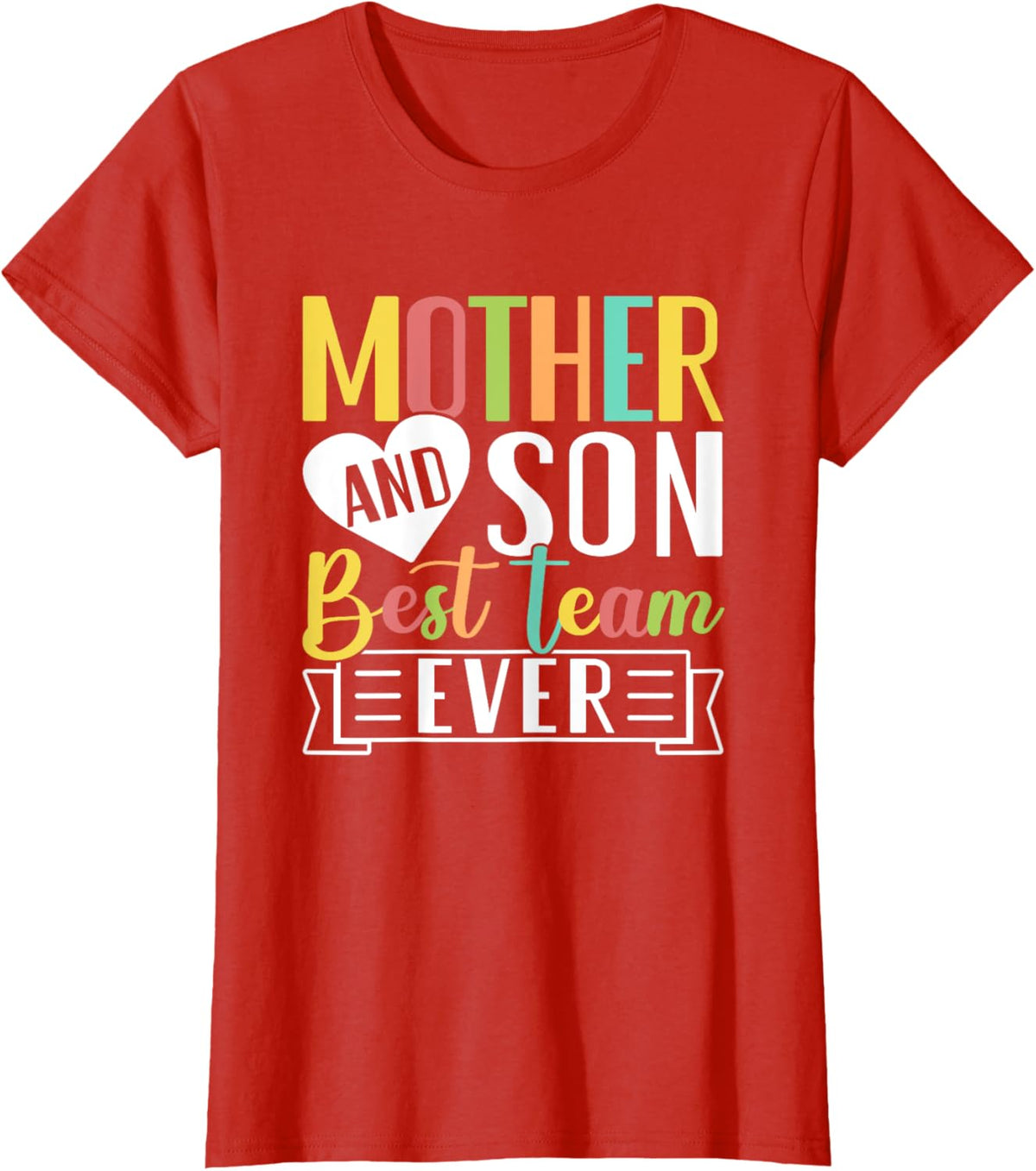 Mothers Day Mama Mom Son Love Mommy Mama Mother&#39;s Black Unisex Classic Fit Crew Neck Short Sleeve Mother Shirt