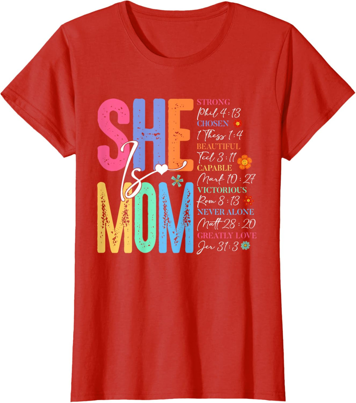 She Is Mom Christian Mother&#39;s Day Jesus Mama Religious Women