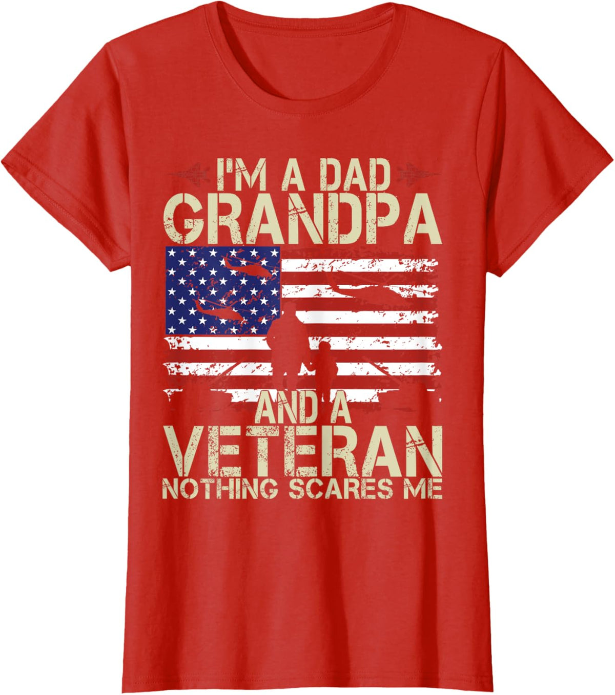 I&#39;m A Dad Grandpa And Veteran Fathers Day Papa Grandpa Gifts