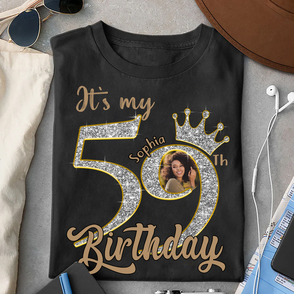 59th Birthday Shirts, Custom Birthday Shirts, Turning 59 Shirt, Gifts For Women Turning 59, 59 And Fabulous Shirt, 1966 Shirt, 59th Birthday Shirts For Her - YPT-HCT