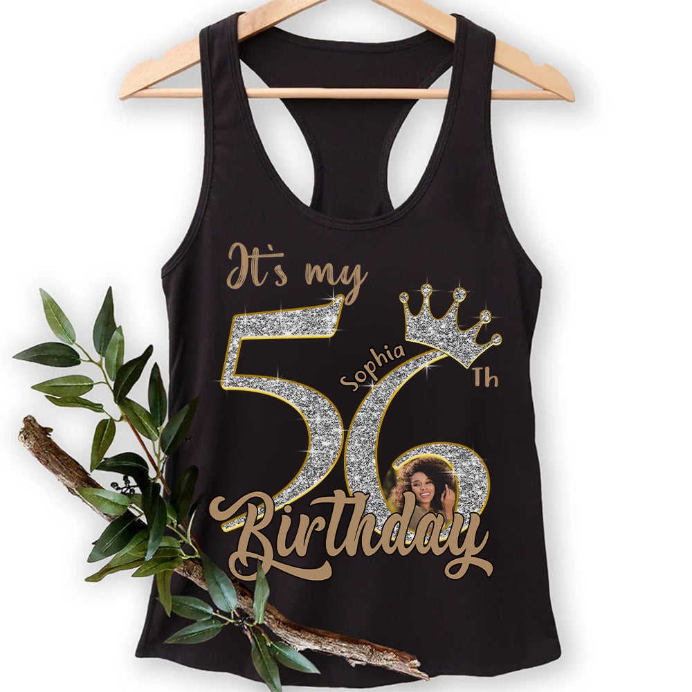 56th Birthday Shirts, Custom Birthday Shirts, Turning 56 Shirt, Gifts For Women Turning 56, 56 And Fabulous Shirt, 1969 Shirt, 56th Birthday Shirts For Her-YPT-HCT